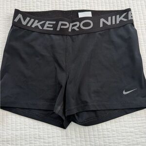 Nike Pro Women's Black Athletic Shorts